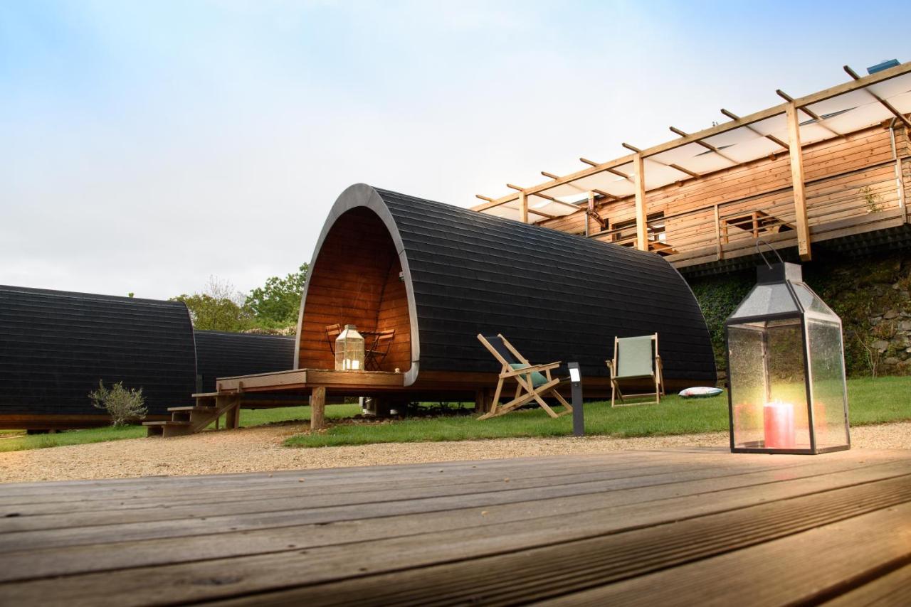 Hotel Glamping Hills Santa Comba de Rossas Exterior foto