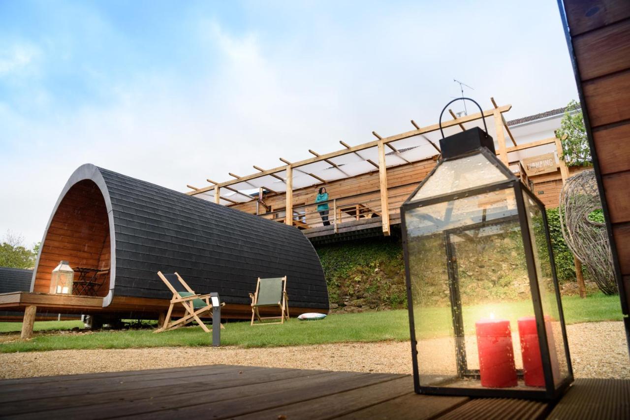 Hotel Glamping Hills Santa Comba de Rossas Exterior foto