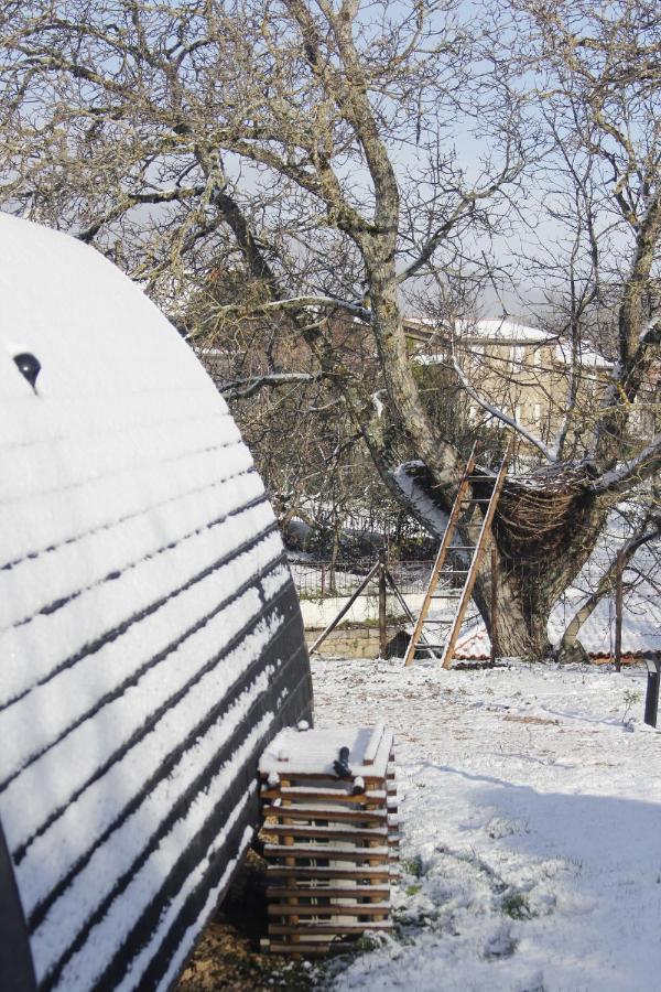 Hotel Glamping Hills Santa Comba de Rossas Exterior foto