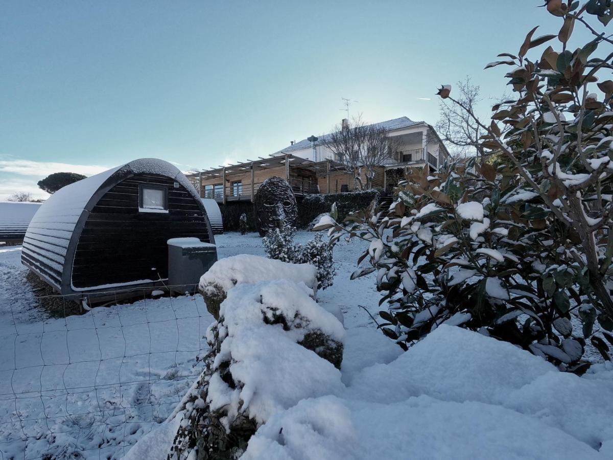 Hotel Glamping Hills Santa Comba de Rossas Exterior foto